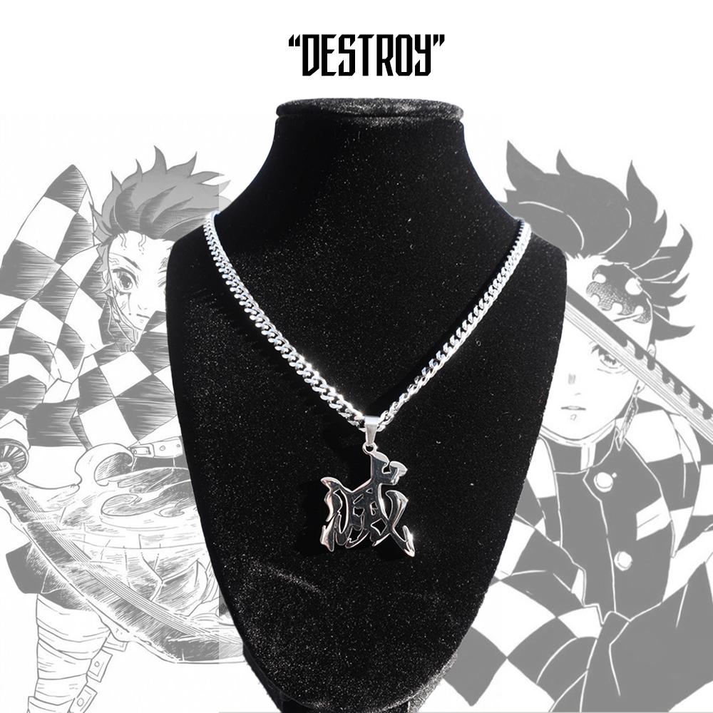 "Destroy" Demon Corps Kanji Chain